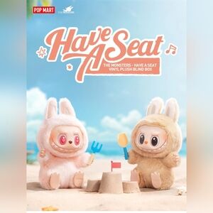 Pop Mart THE MONSTERS – Have a Seat Vinyl Plush Blind Box (Authentic)